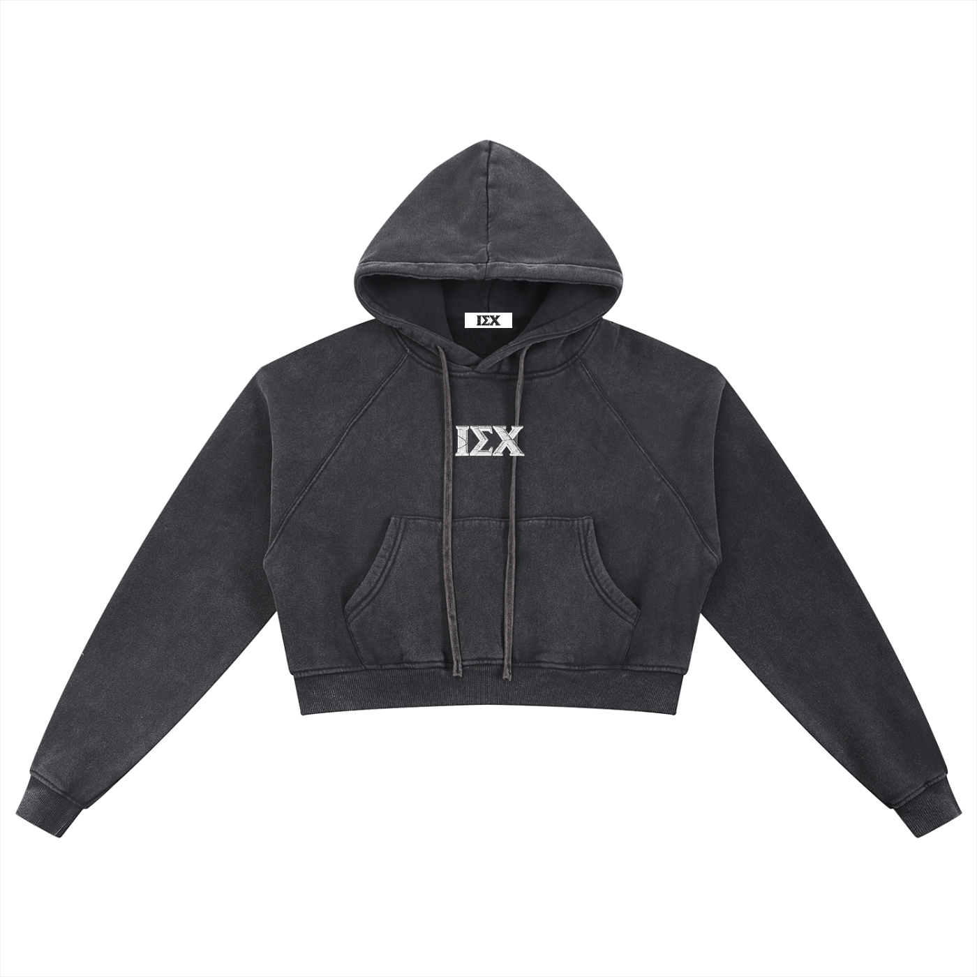 “CONQUERER” Womens’ Snow Washed Hoodie